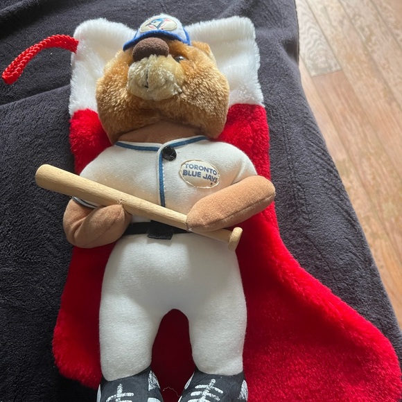 Vintage Toronto blue jays Christmas stocking 1993 - Picture 1 of 7
